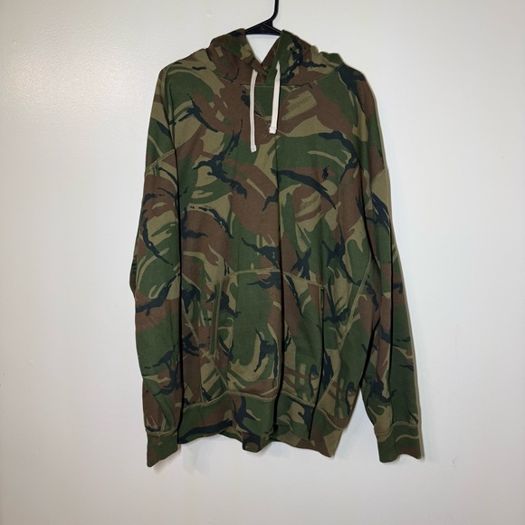 Polo Ralph Lauren Other - Polo by Ralph Lauren Men’s Big and Tall Green Camouflage Hoodie